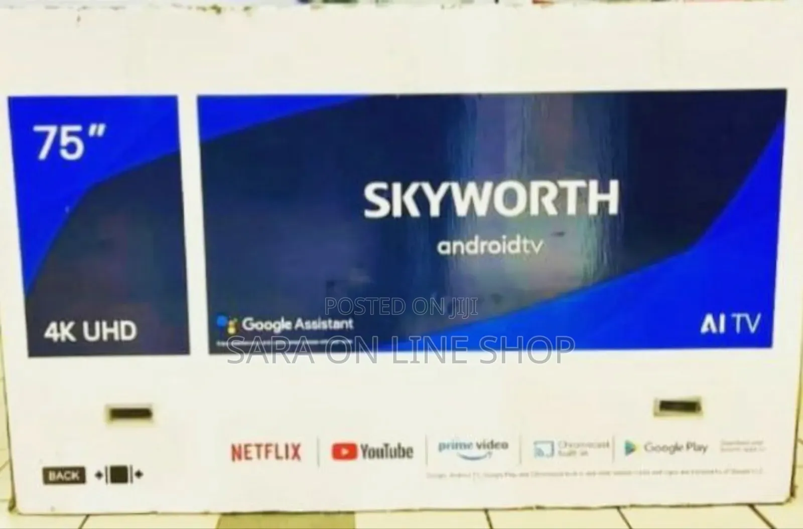 ♤♤Sky Worth 75" Uhd Tv >>New 2025 >>10year Warranty Free Delivery