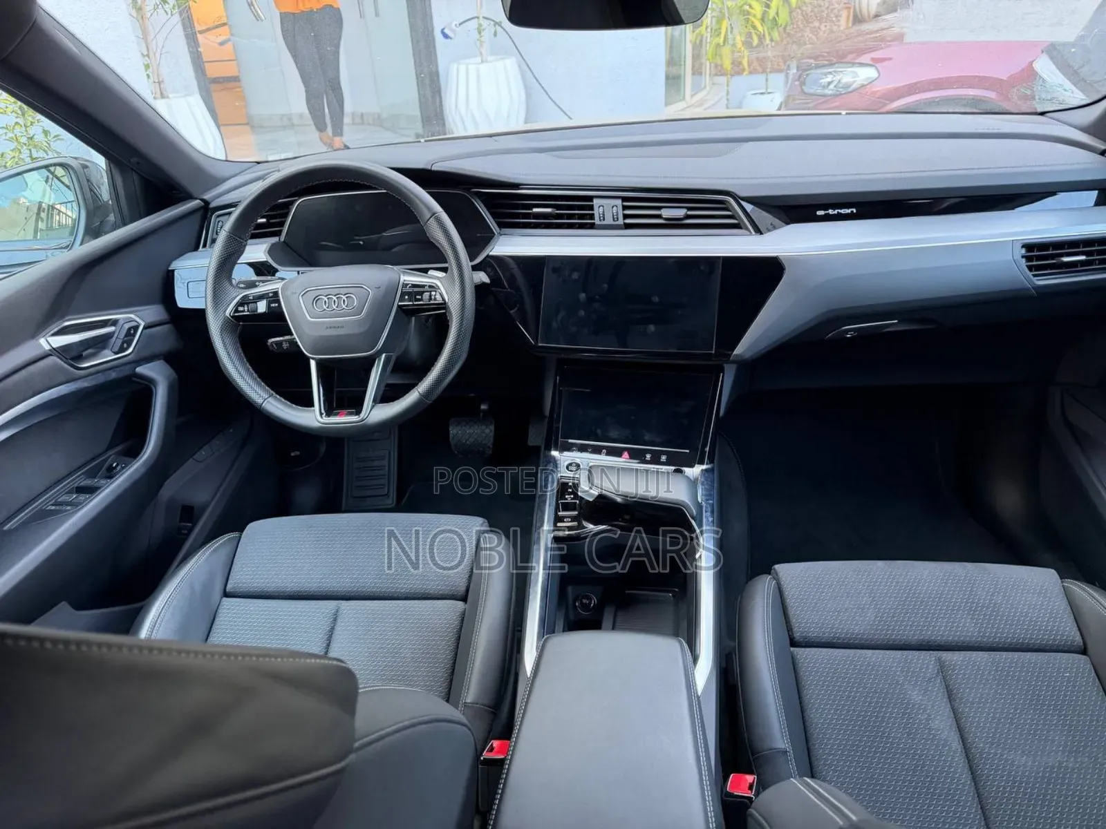 New Audi Q8 e-tron 2024 Matt Black