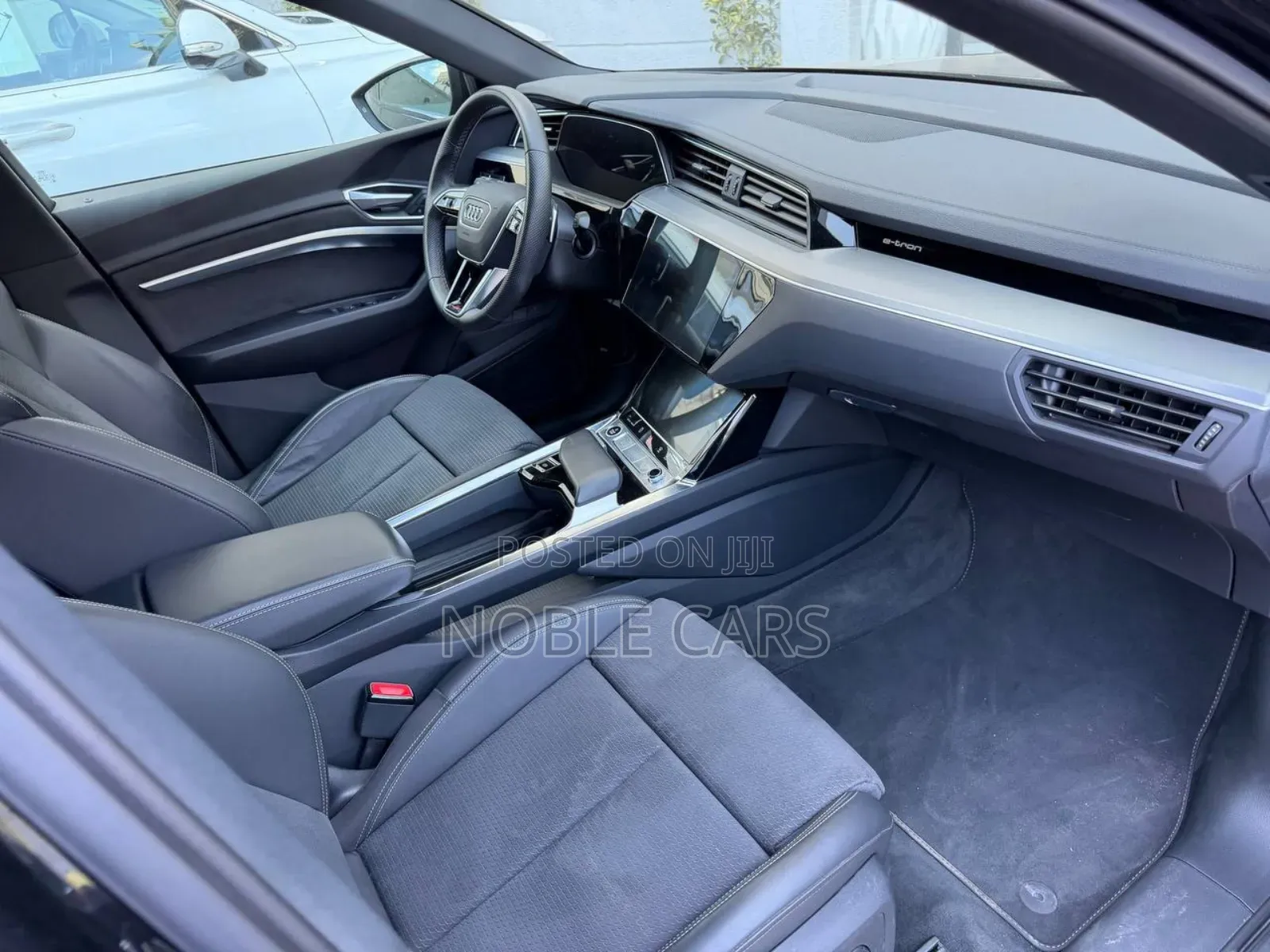 New Audi Q8 e-tron 2024 Matt Black