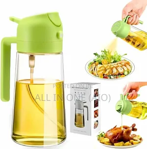 2in1 Oil Spary and Dispenser Bottle
