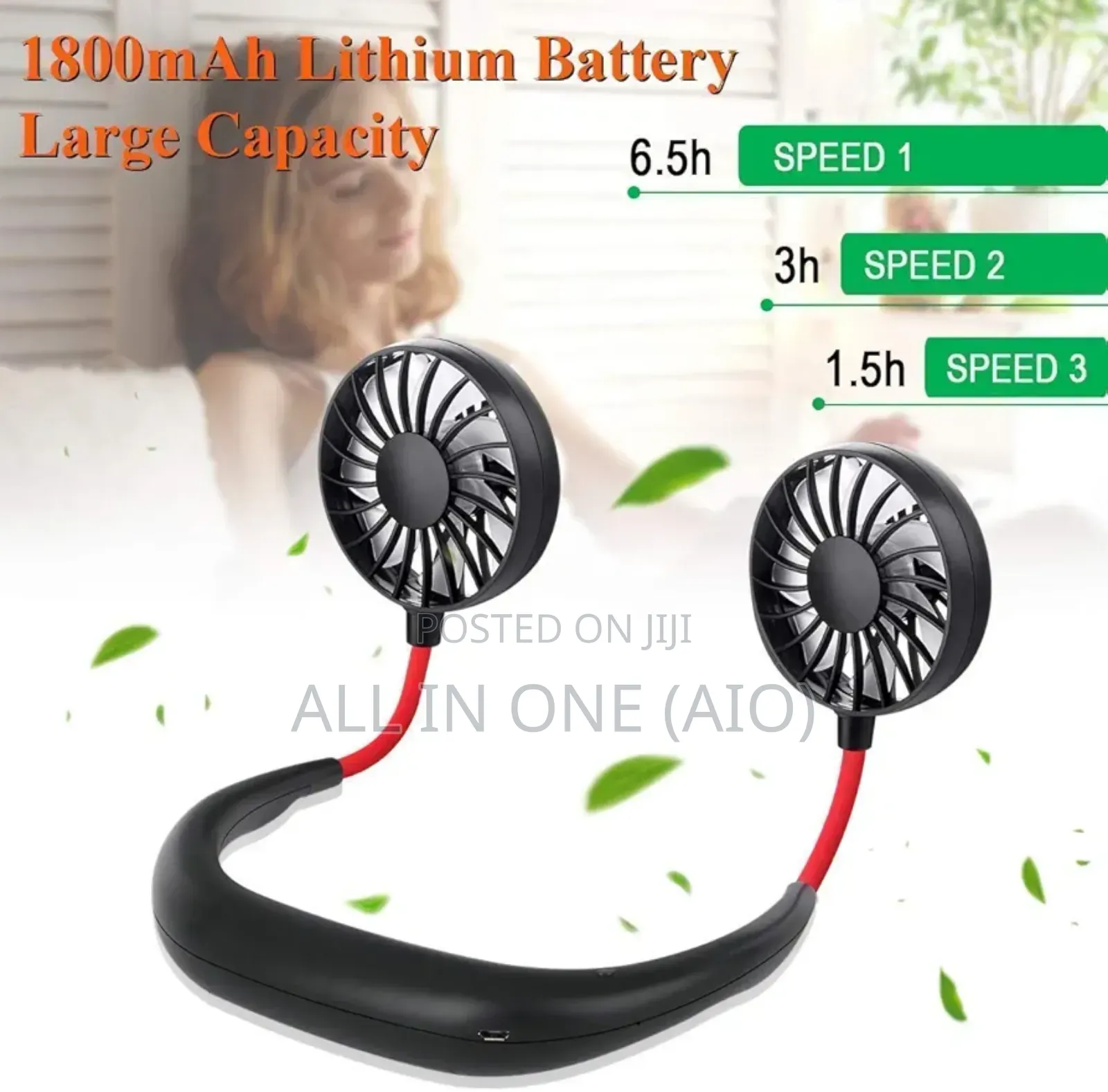 Versatile Cooling: Hands-free Comfort