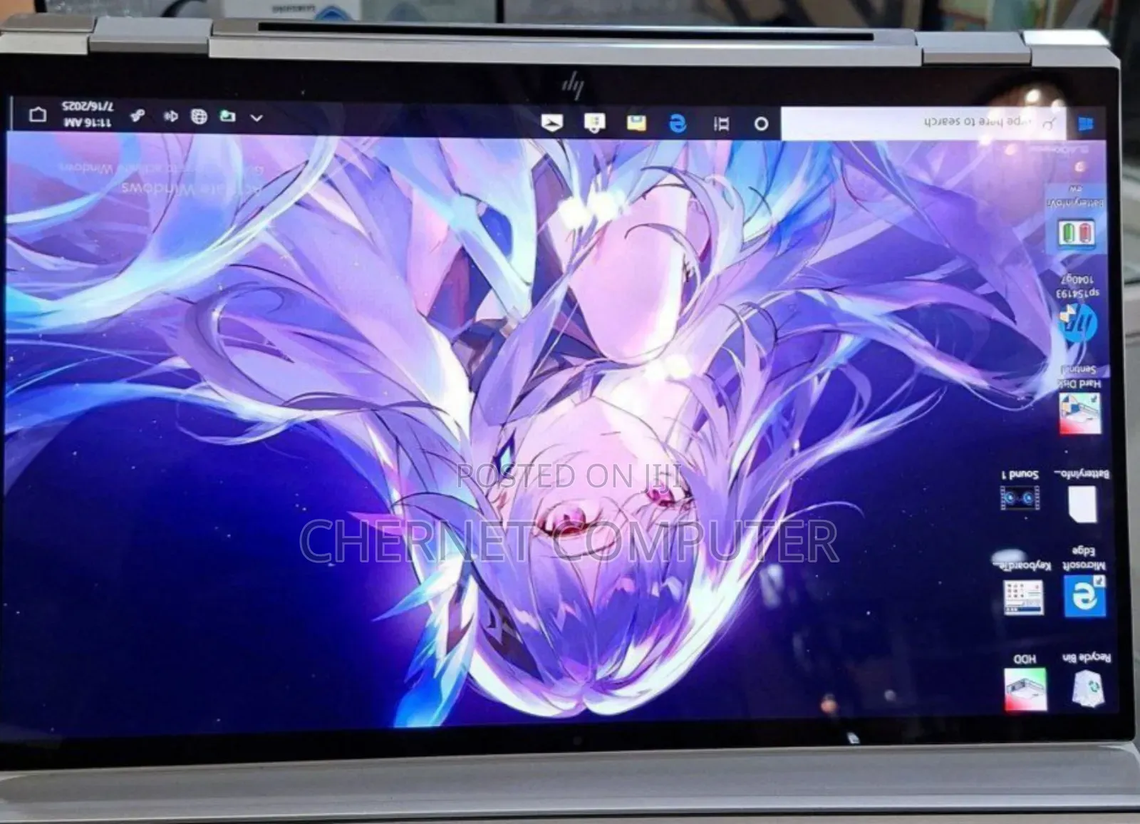 New Laptop HP Spectre 16GB Intel Core I7 SSD 512GB