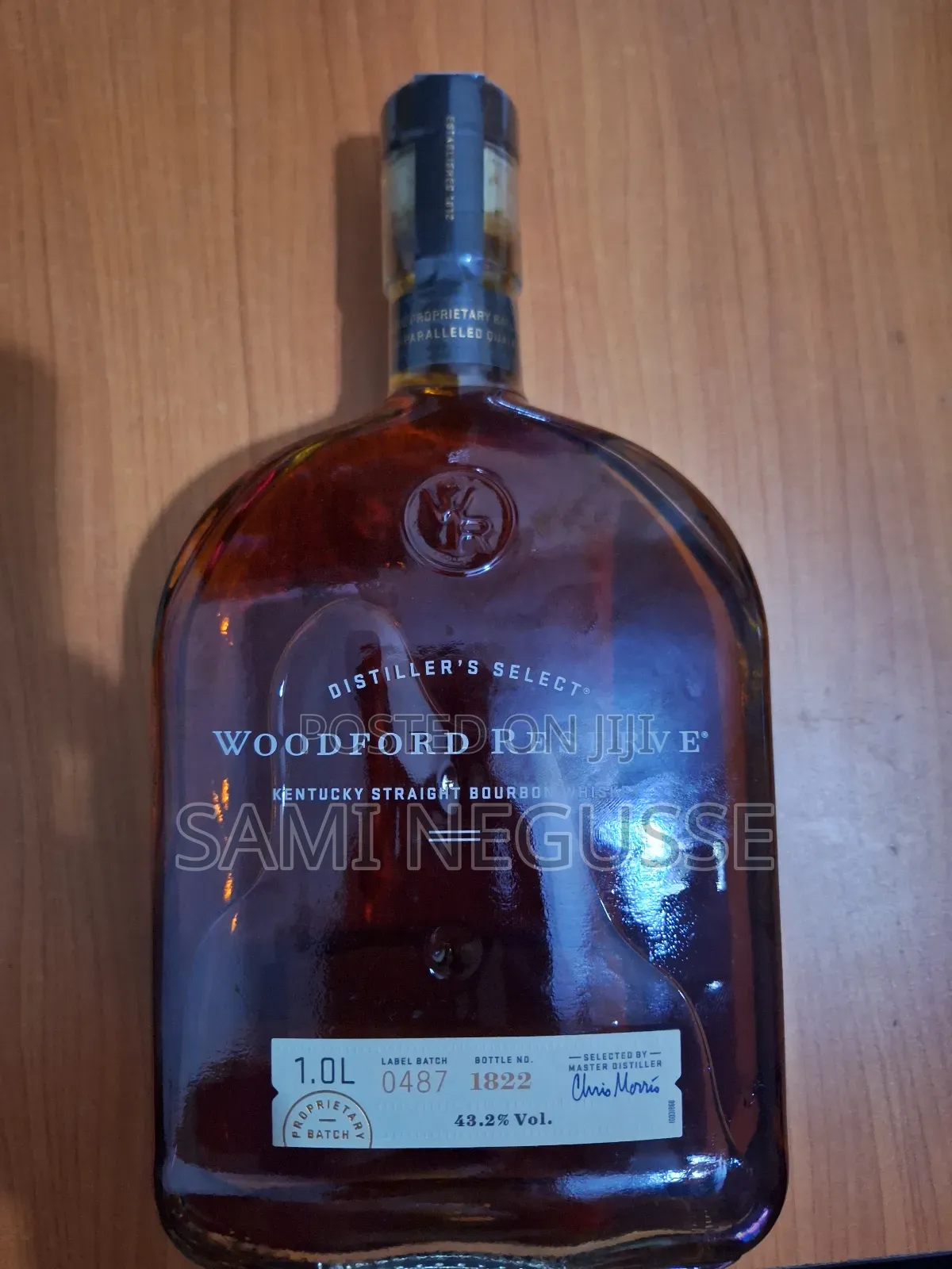 Wood Ford  Alcohol Whiskey