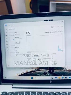 New Laptop HP EliteBook 640 G11 16GB Intel Core Ultra 5 SSD 512GB