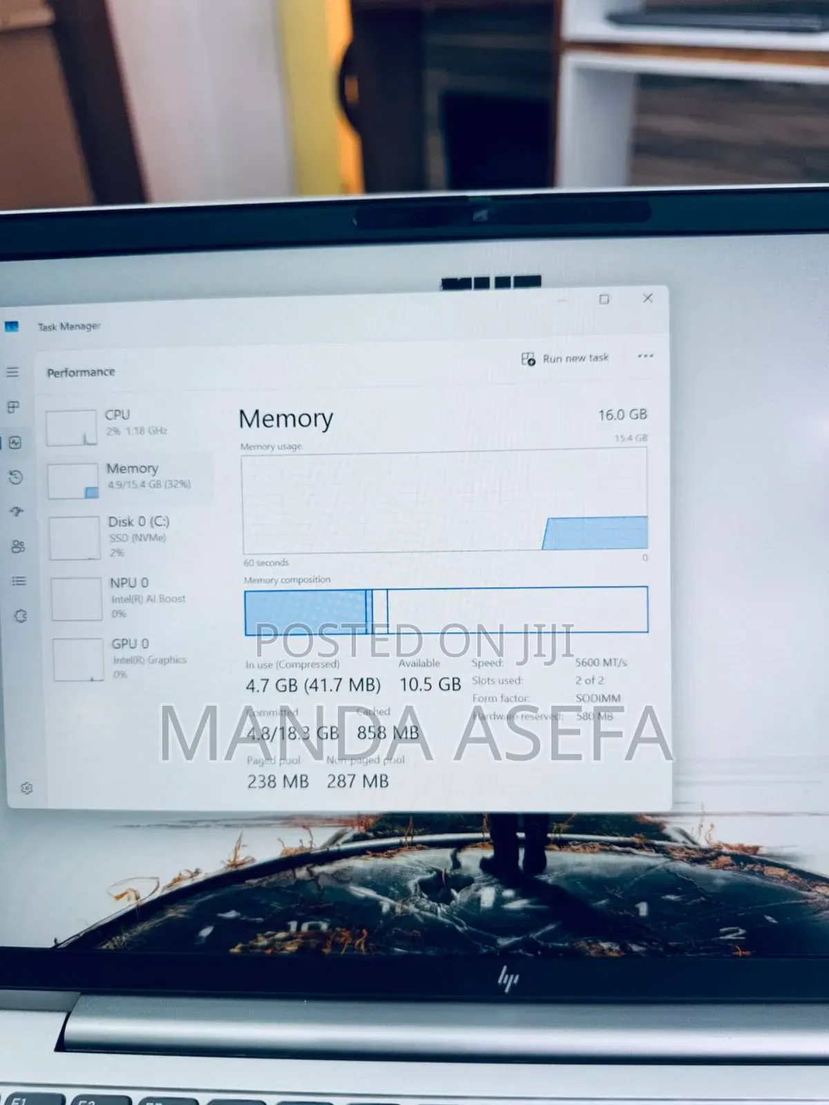 New Laptop HP EliteBook 640 G11 16GB Intel Core Ultra 5 SSD 512GB