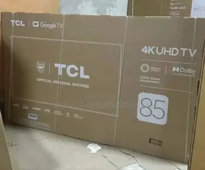 Tcl 85" Google Uhd Tv New 2025 [10year Warranty] Free Delivery