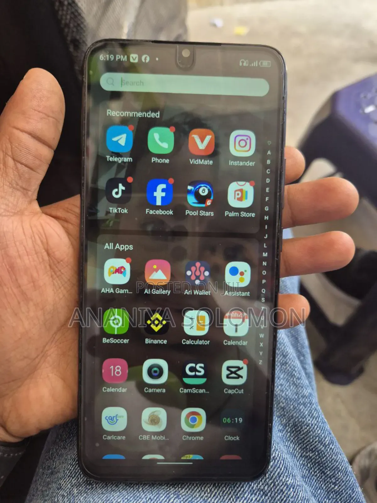 Infinix Hot 10 Play X688B 64 GB Blue