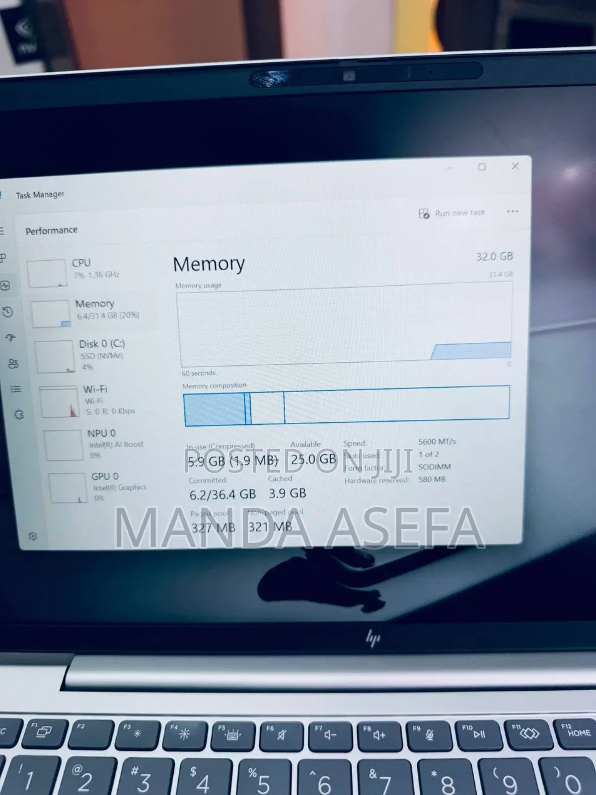 New Laptop HP EliteBook 640 G11 32GB Intel Core Ultra 7 SSD 512GB