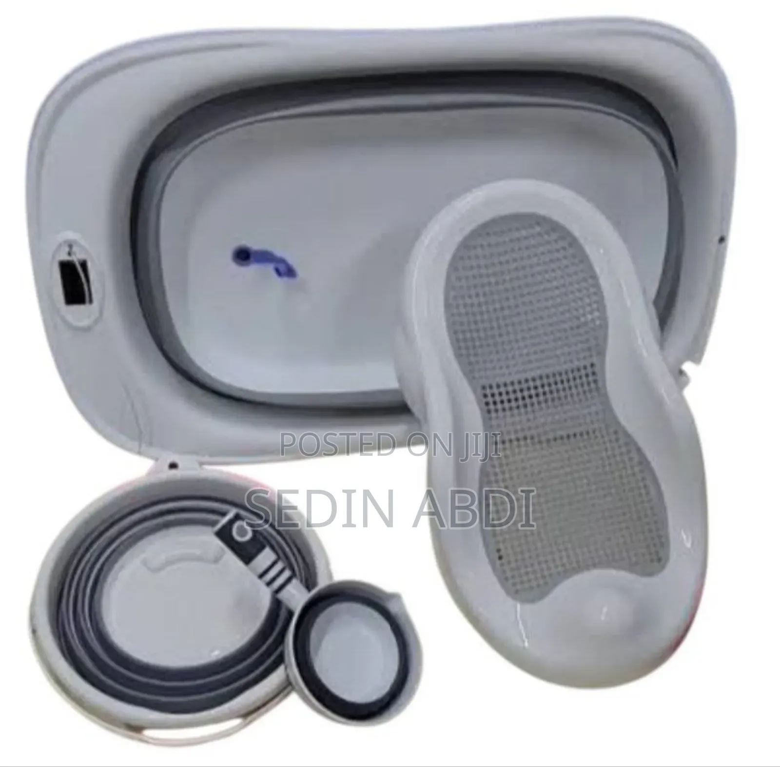 Foldable Baby Bath Tub 4-in-1 ተጣጣፊ የልጆች