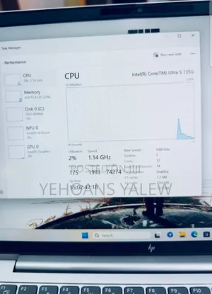 New Laptop HP EliteBook 640 G11 16GB Intel Core Ultra 5 SSD 512GB