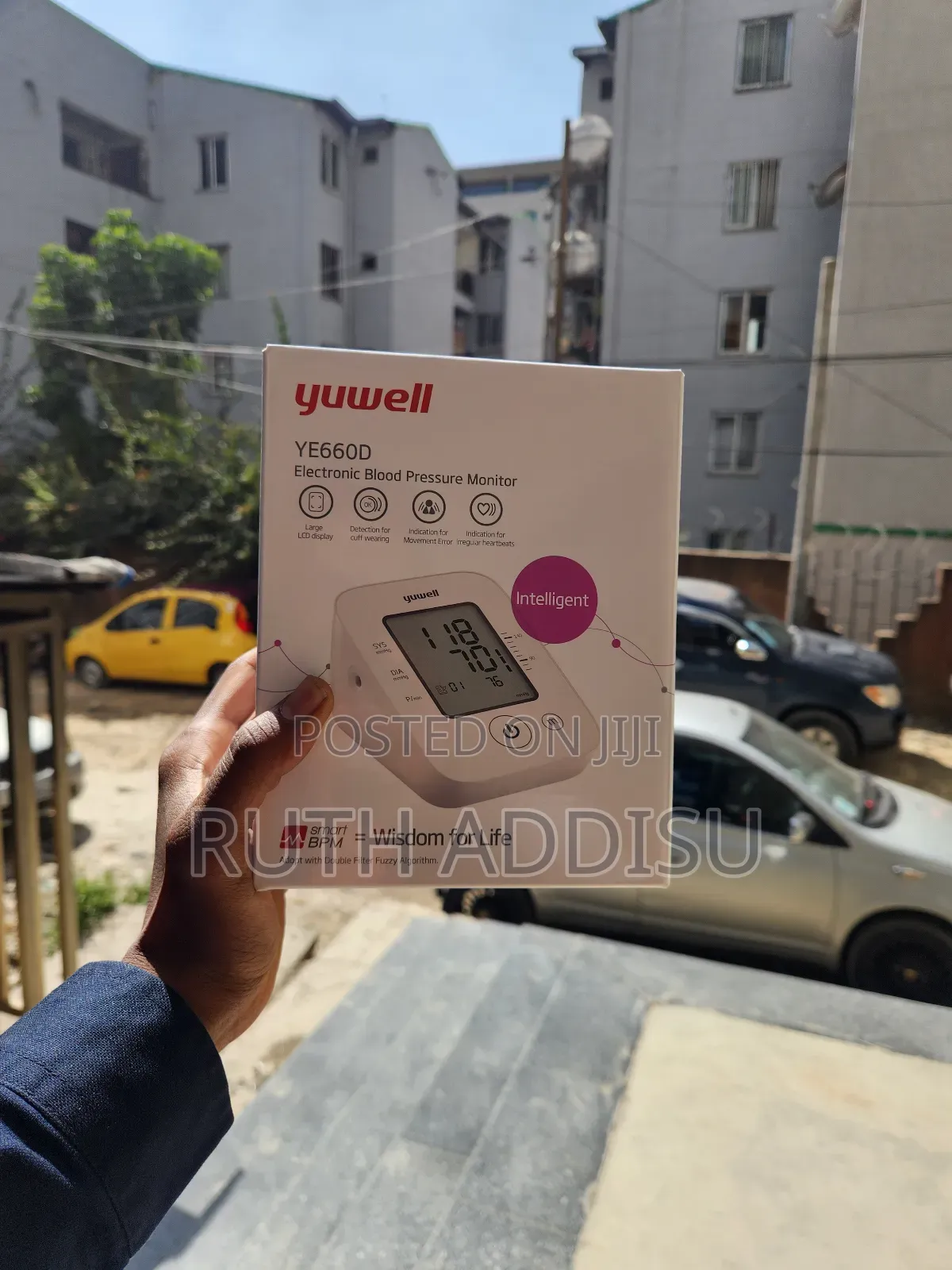 Yuwell Ye660d Model Blood Pressure Monitor承辦digit Bp Monitor軍人bp New