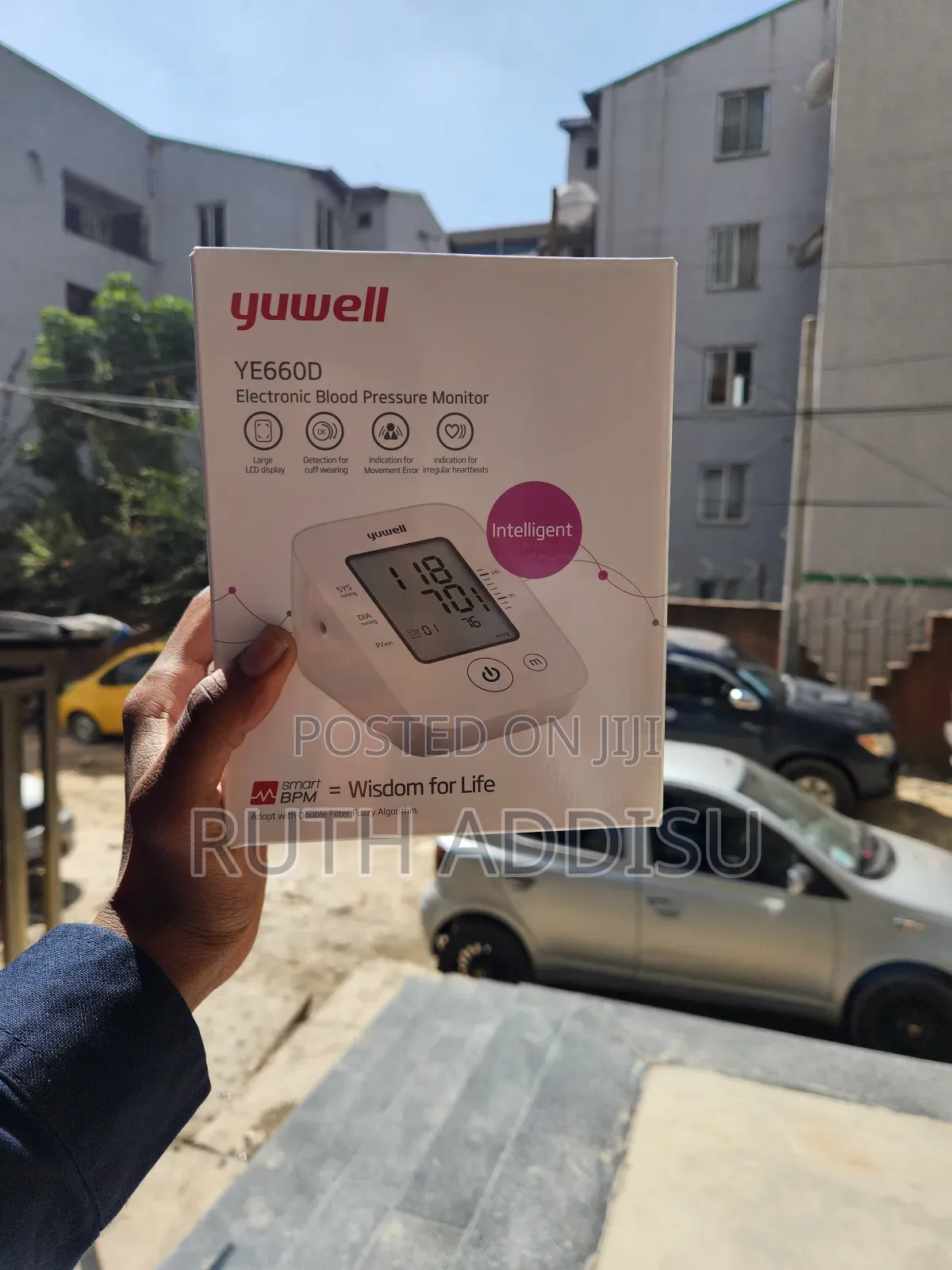 Yuwell Blood Pressure Monitor膽子digital Packed Bp Monitor腕骨bp Device
