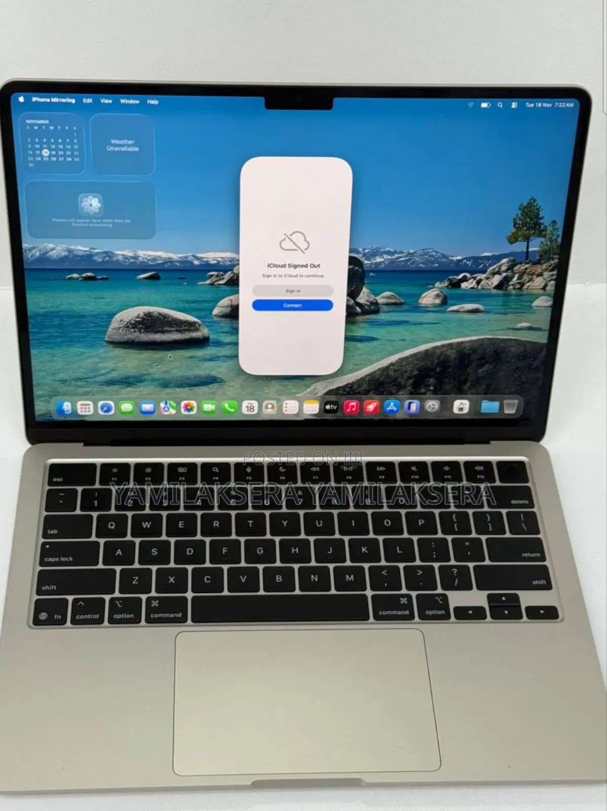 New Laptop Apple MacBook Air 2024 M3 13-Inch 16GB Apple M4 SSD 256GB