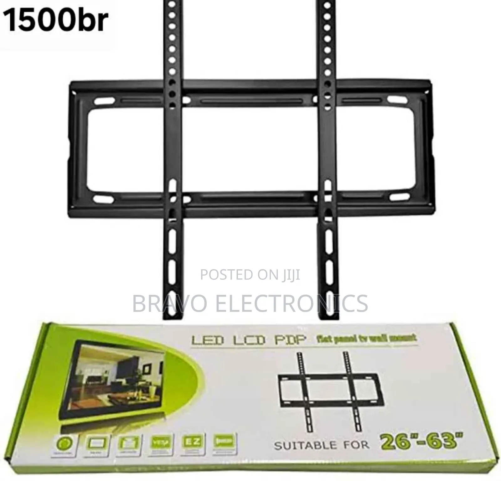 Universal Tv Wall Mount 26”–65” – Heavy Duty Steel!