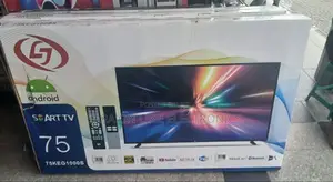 Lj 75" New 2025 Double Screen Android Tv (New Model)Free Delivery