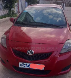 Toyota Yaris 2008 Red