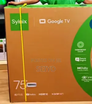 Photo - Syinix Tv 75 Inch Qled Tv