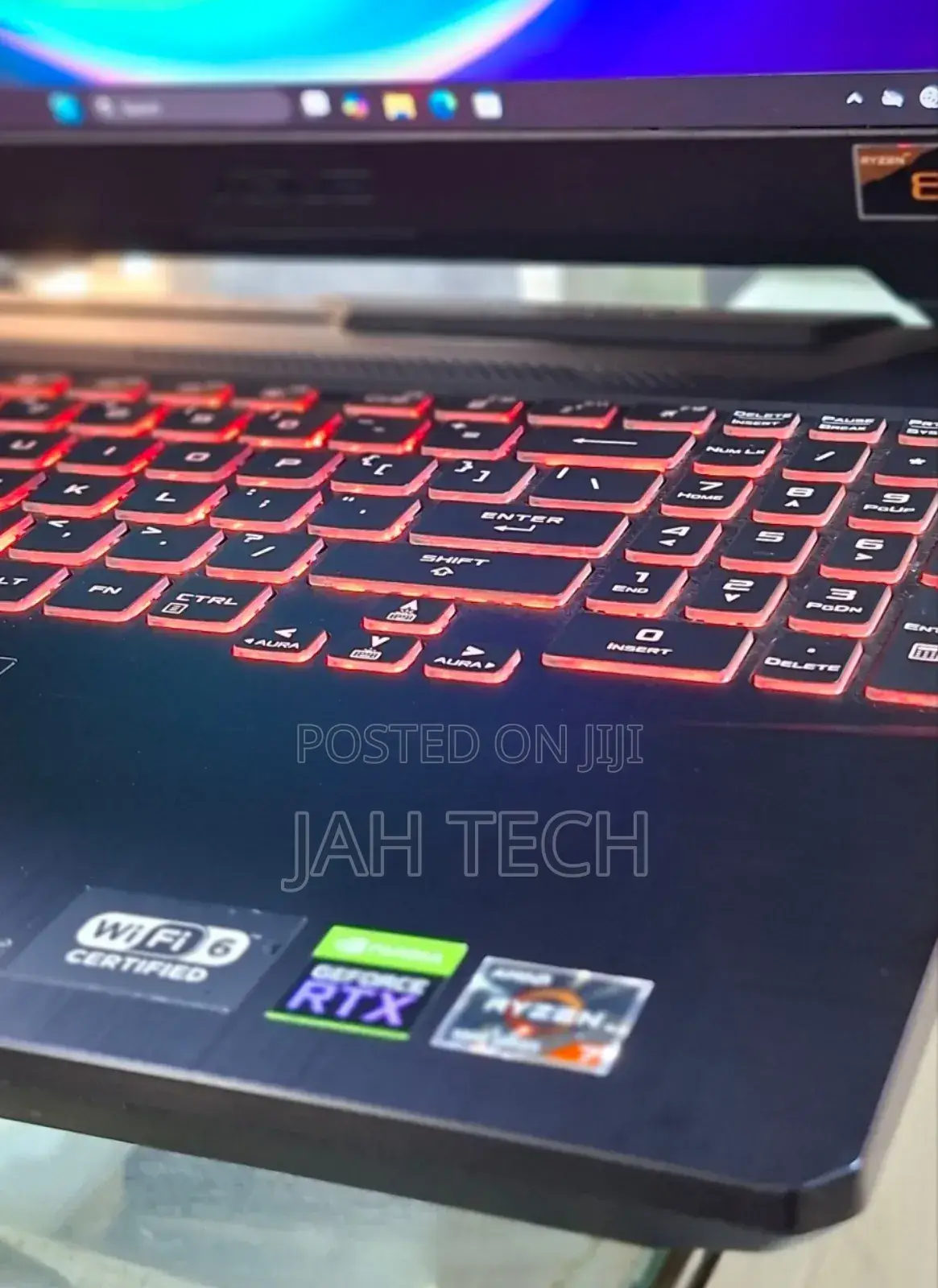 New Laptop Asus TUF Gaming A15 16GB AMD Ryzen 7 SSD 512GB