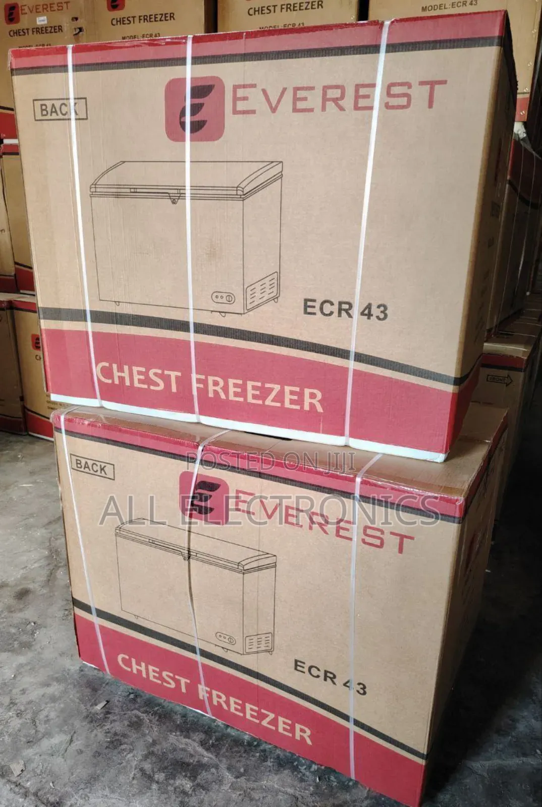 Everest 430model Deep Freezer