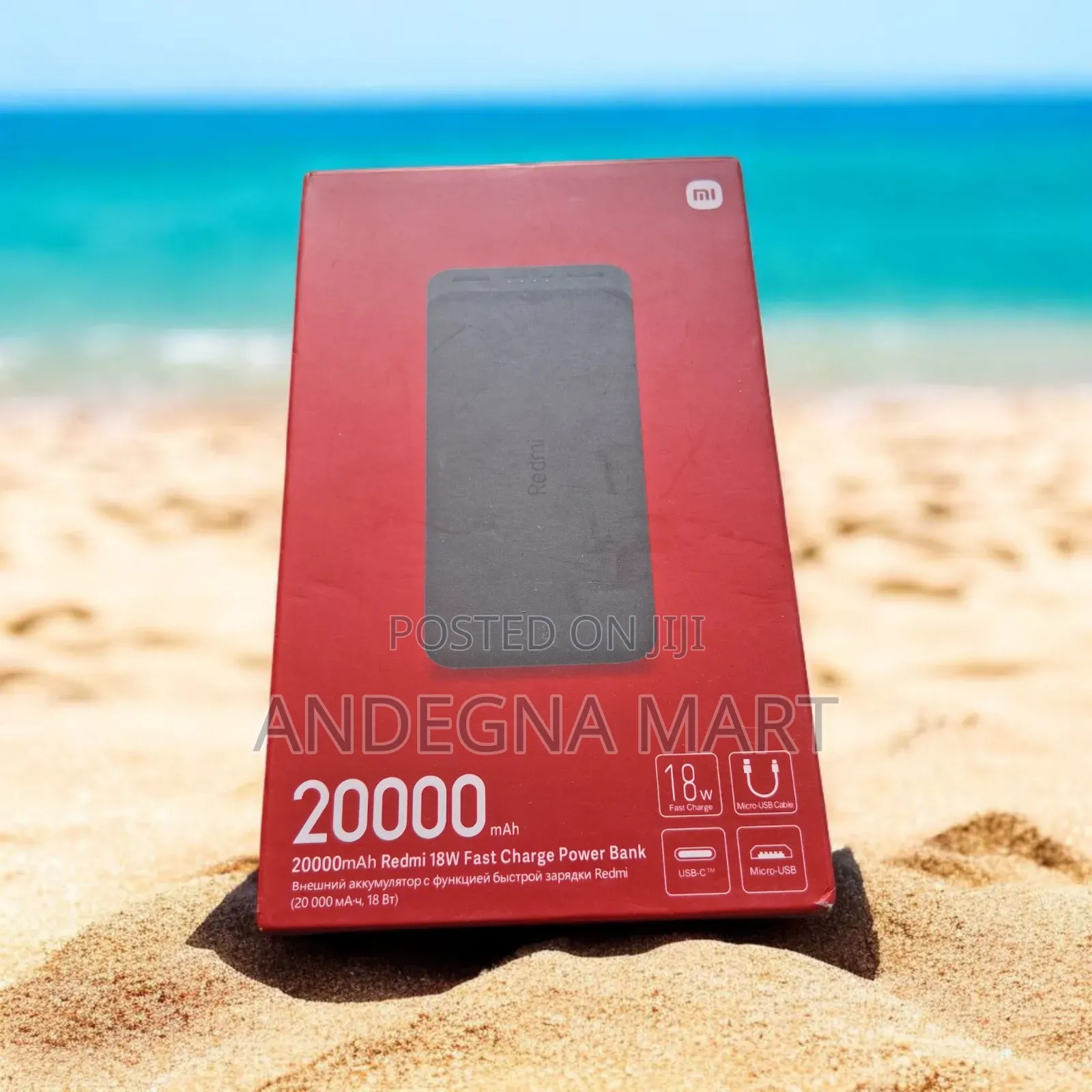 Mi/Redmi 20000mah Powerbank | Fast Recharge Time Included.