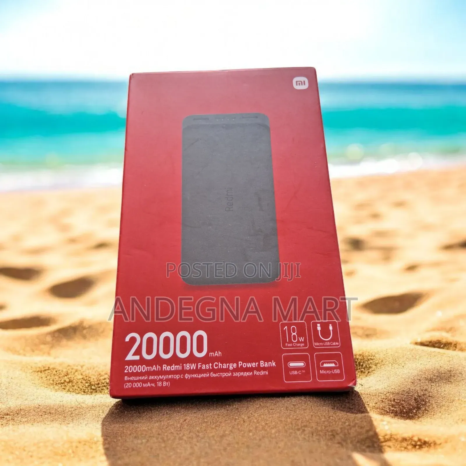 Mi/Redmi 20000mah Powerbank | Power for Two Devices at Once.