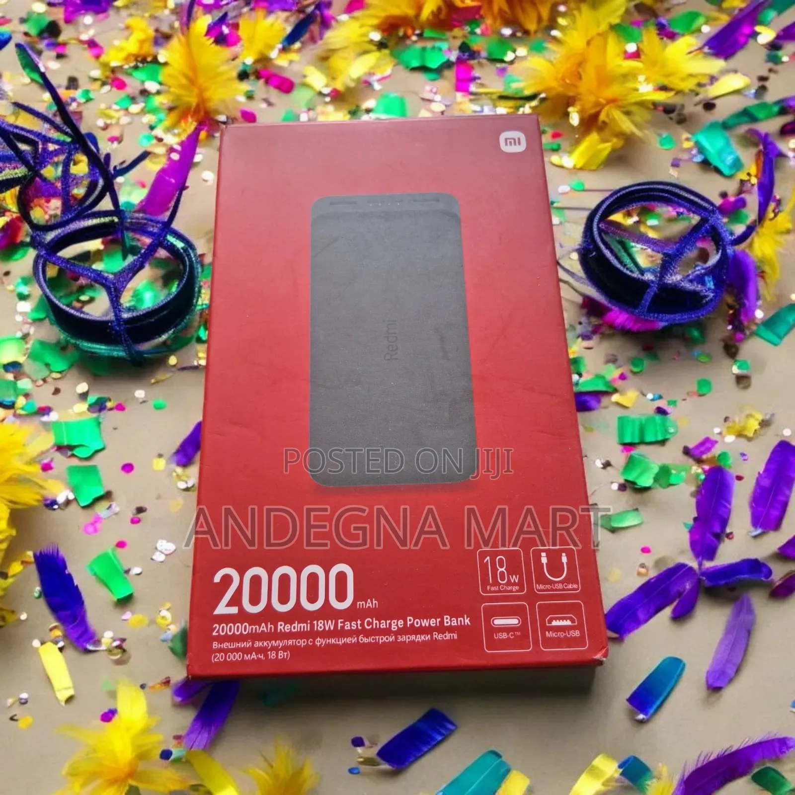 Mi/Redmi 20000mah Powerbank | Pocket-Sized Powerhouse.