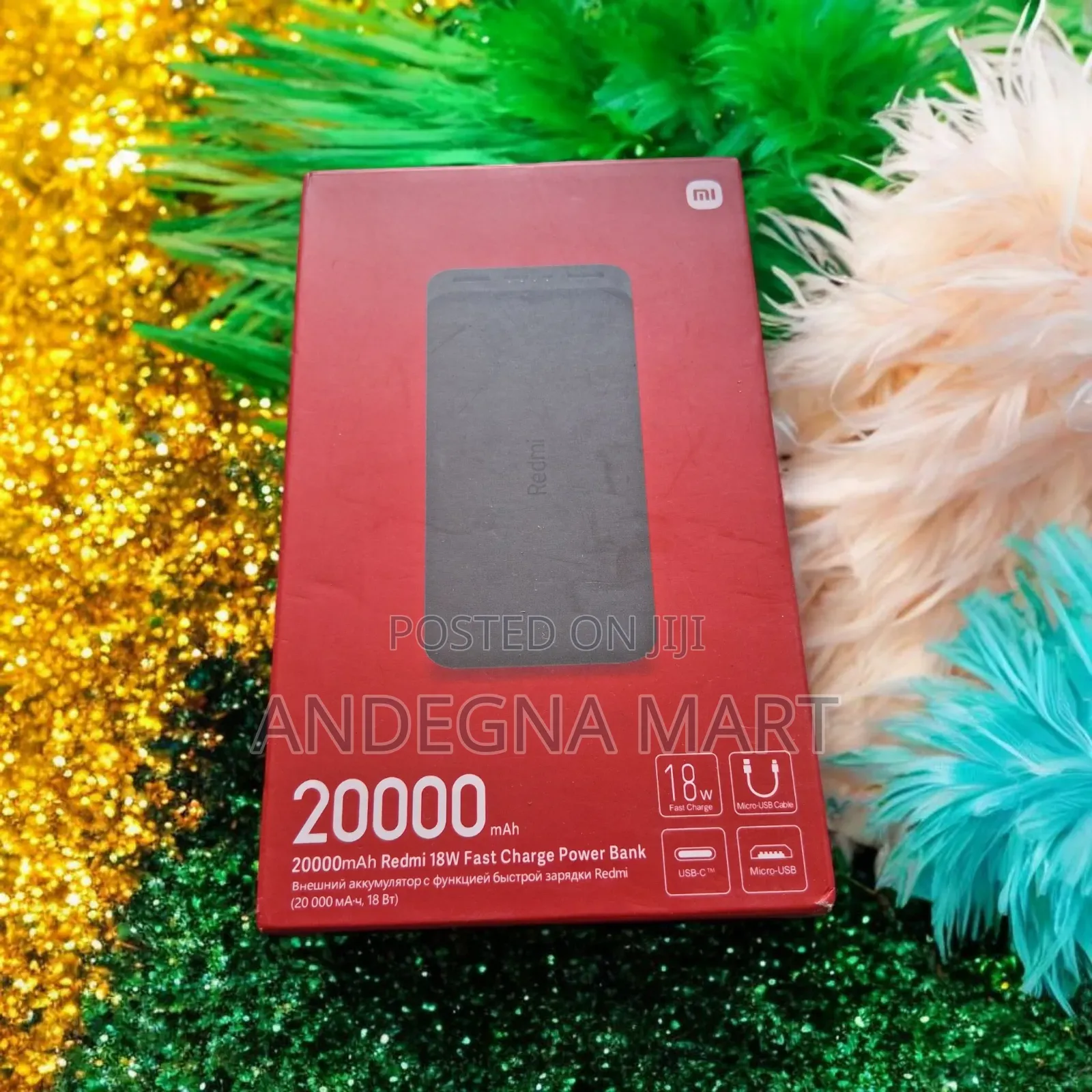 Mi/Redmi 20000mah Powerbank | Backup for All Smartphones.