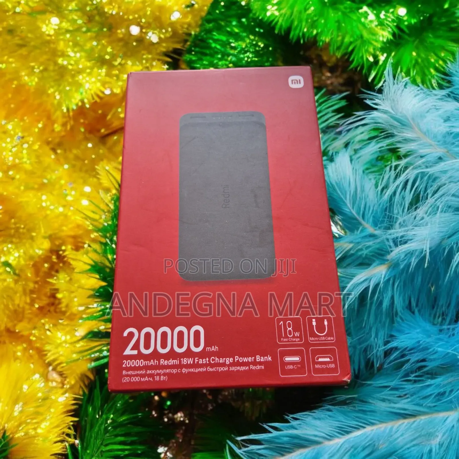 Mi/Redmi 20000mah Powerbank | Backup for All Smartphones.