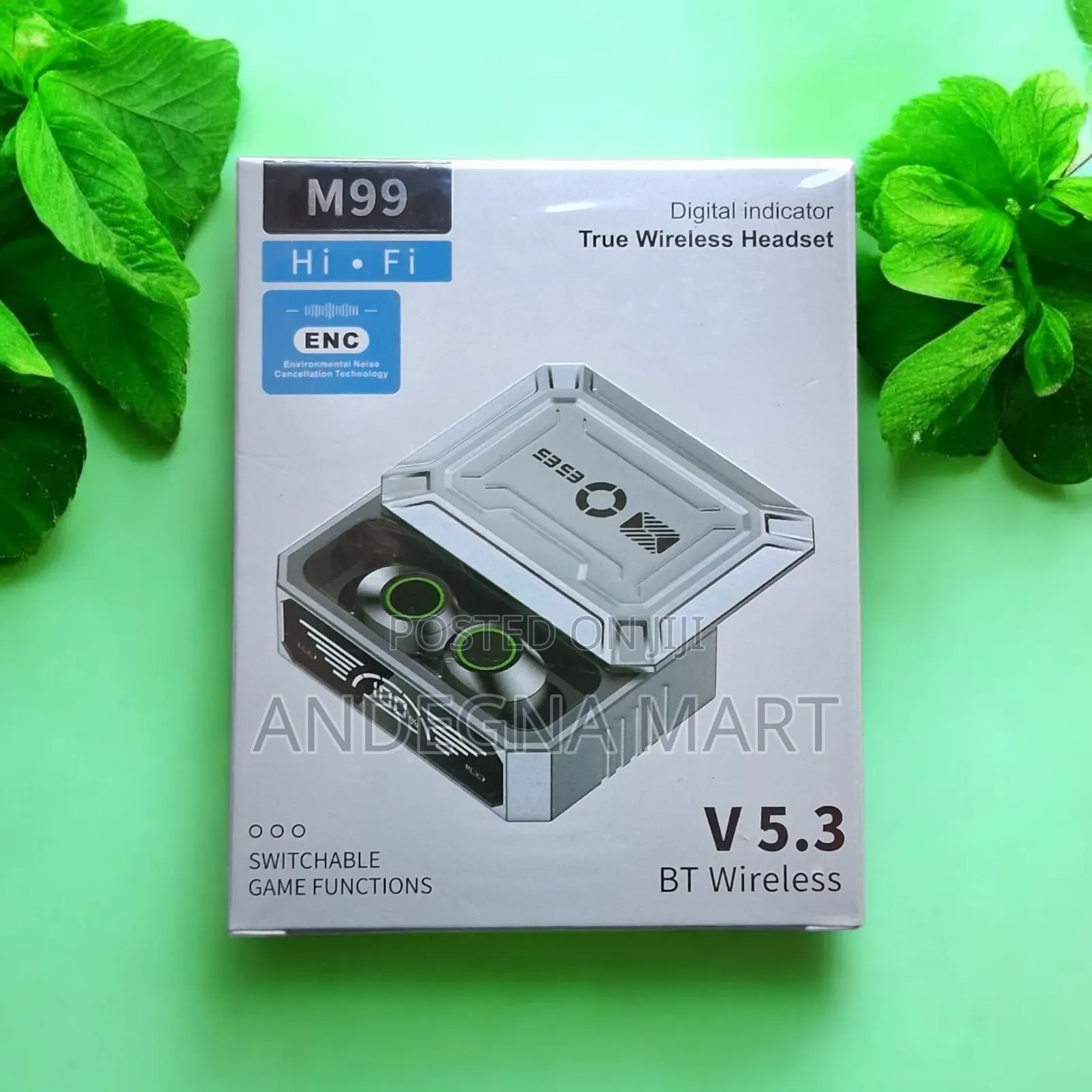 M99 Powerbank Earbud | Affordable Top Audio Choice.