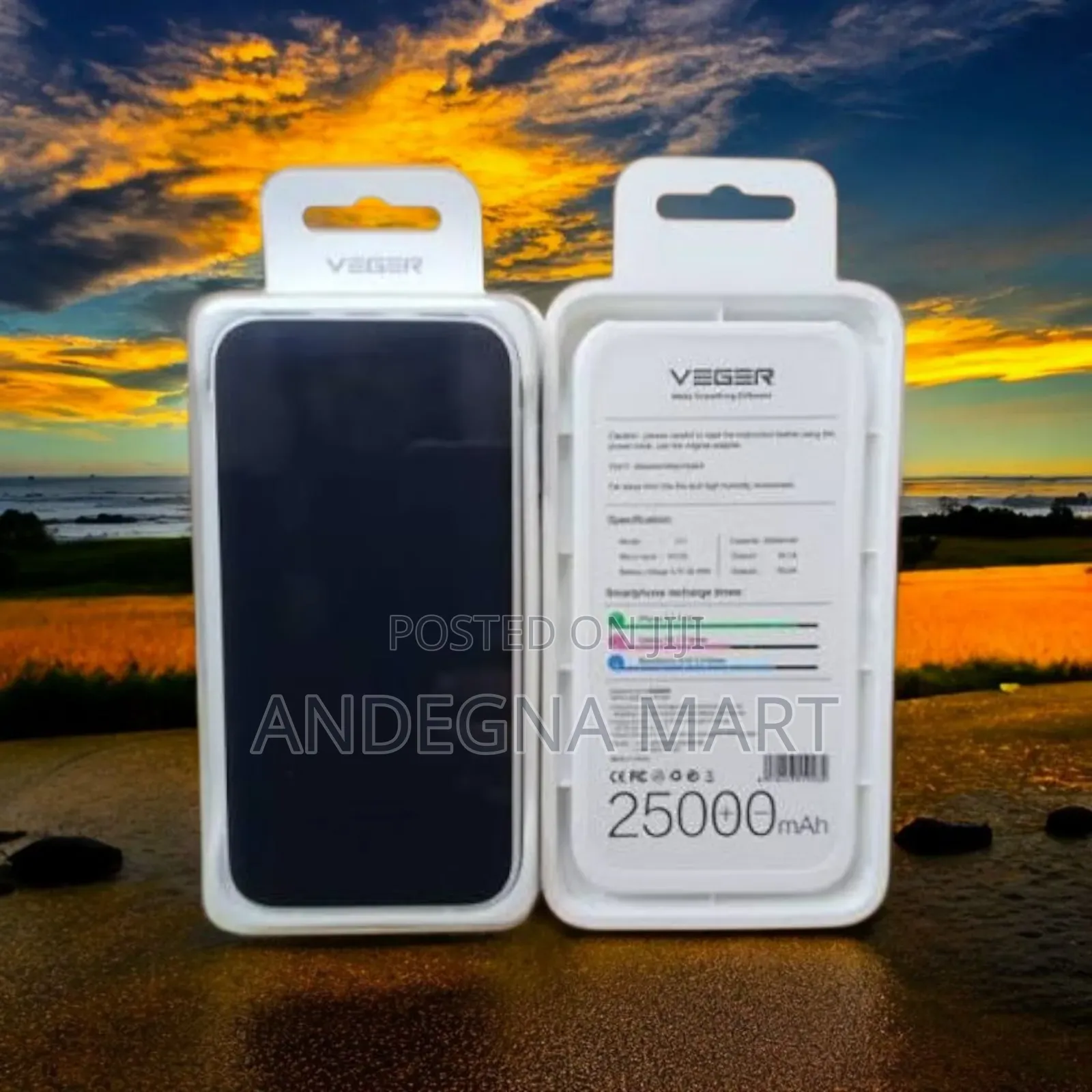 25000mah Veger Light Powerbank | Veger's Highest Capacity Yet!