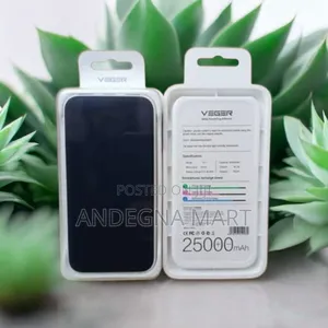 25000mah Veger Light Powerbank | Pocket Friendly Design.
