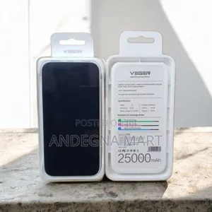 Photo - 25000mah Veger Light Powerbank | Two Devices Charging at Once.