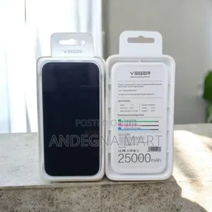 25000mah Veger Light Powerbank | Two Devices Charging at Once.