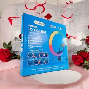 Photo - RGB Ring Light 14 Inch | Easy Setup and Storage.