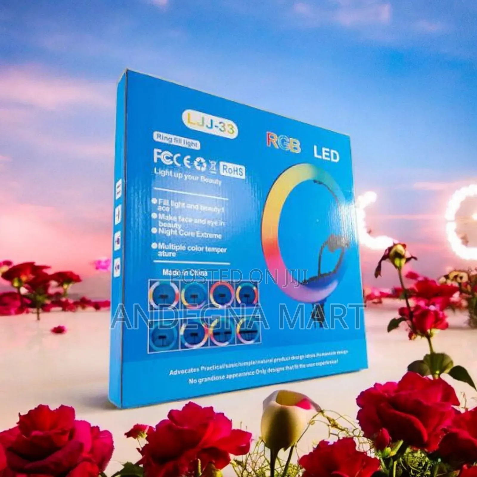 RGB Ring Light 14 Inch | High Power Output Led Chips.