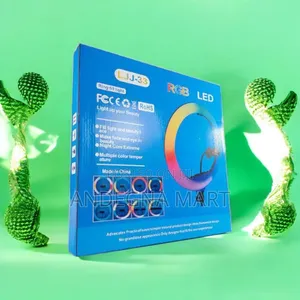 Photo - RGB Ring Light 14 Inch | Flawless Complexion Lighting.