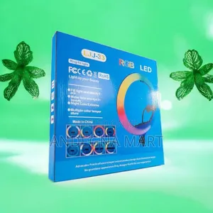 Photo - RGB Ring Light 14 Inch | Color Temperature Adjustable.