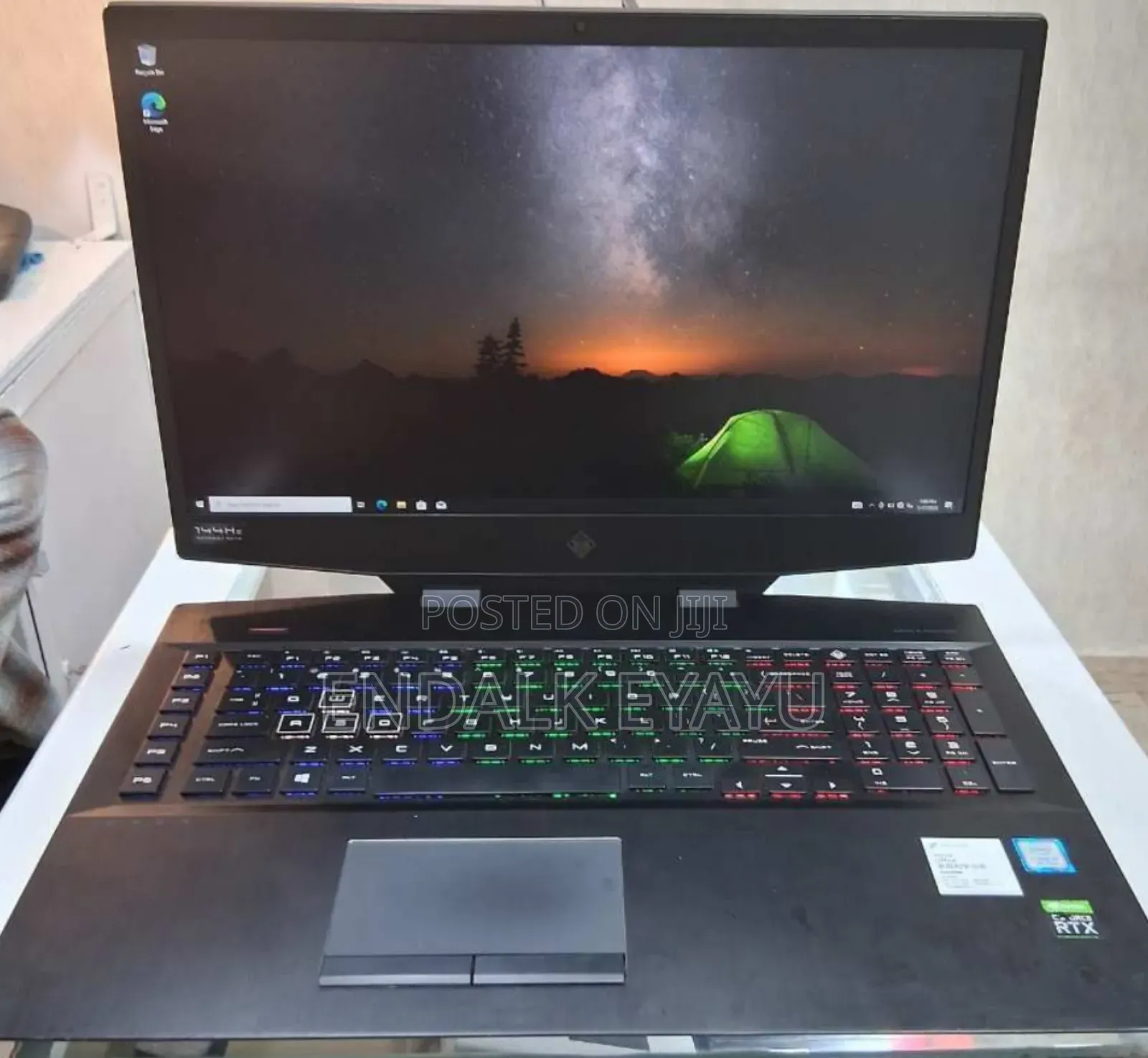 New Laptop HP Omen 17 16GB Intel Core I7 SSD 1T
