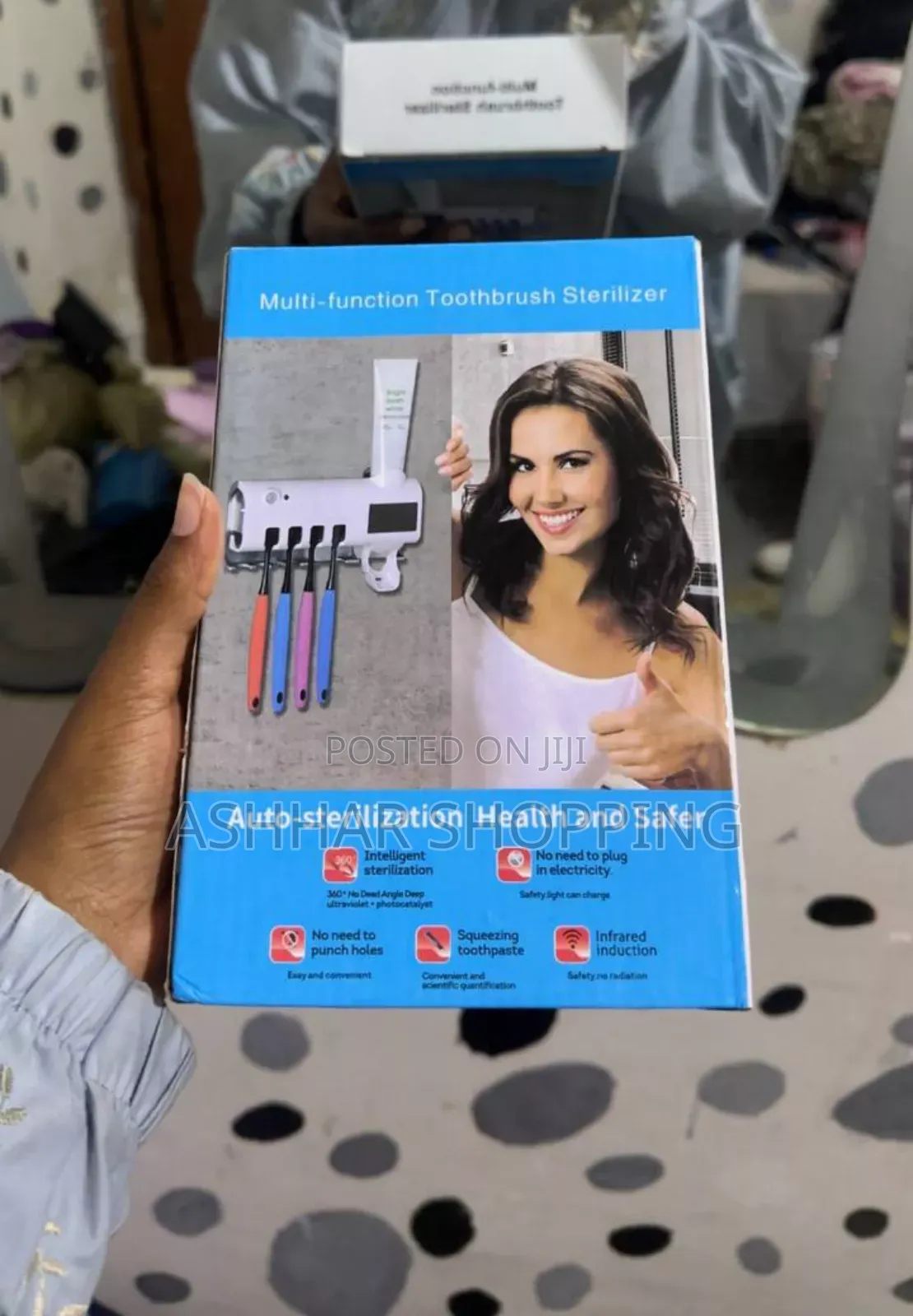 Revolutionize Your Oral Hygine:The Multifunction Toothbrush Sterilizer