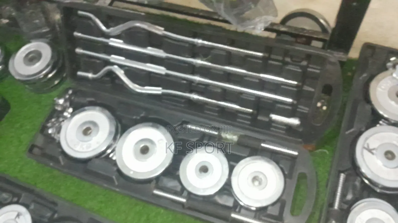 55 ኪሎ ሁሉም ነገር ያለው ዳምፔልና ባርቤል( York)