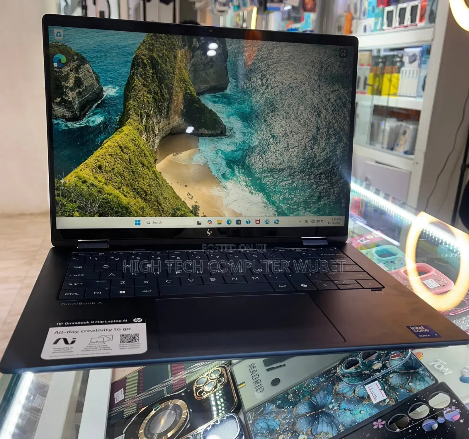 New Laptop HP OmniBook 7 14" 16GB Intel Core Ultra 7 SSD 1T