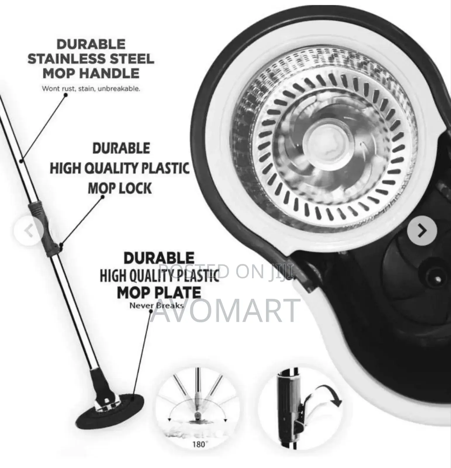 Auto-Wringing Mop