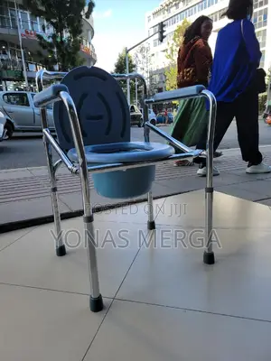 Toilet Chair賚師clean Shower Commode Chair฿₷Hygiene by Yourself or Carer