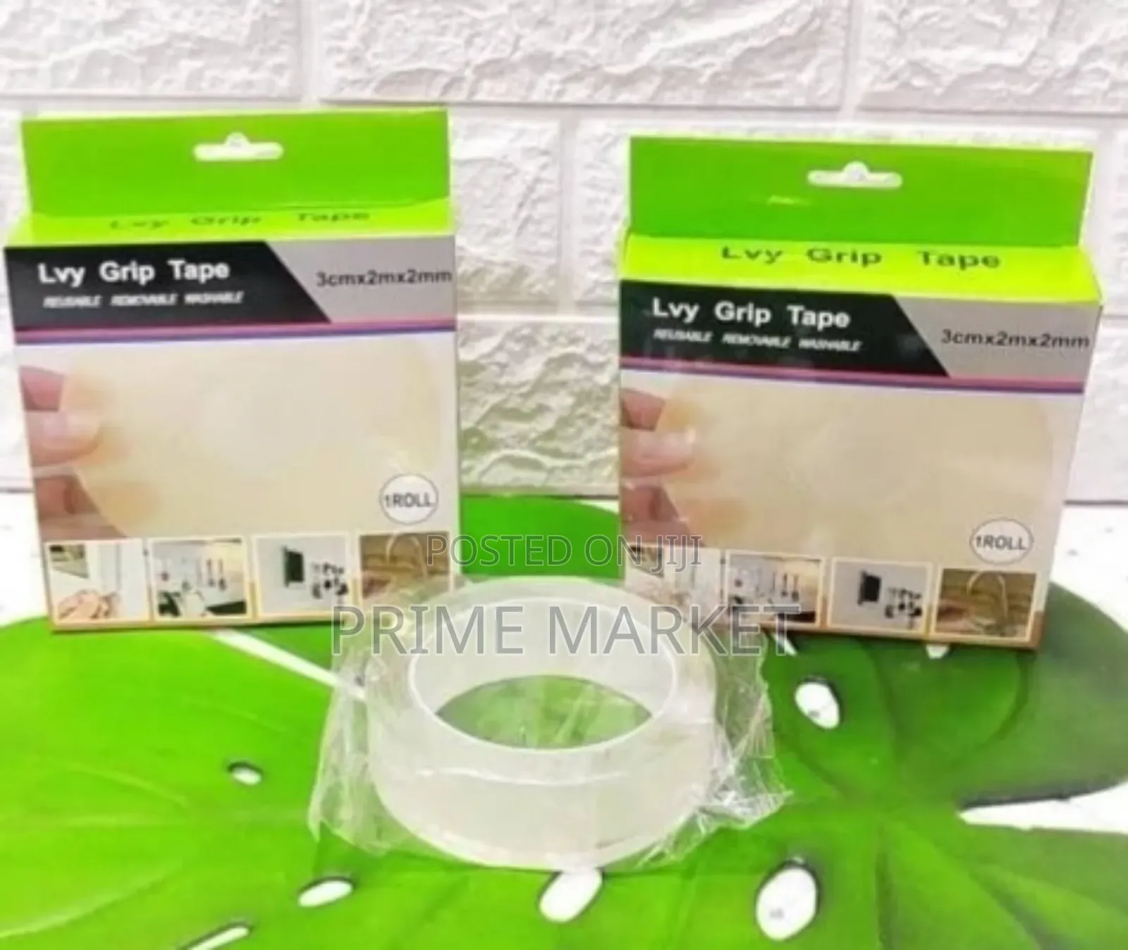 Double-Sided Lvy Grip Super Sticky Tape 3-MeterTransparent Reusable