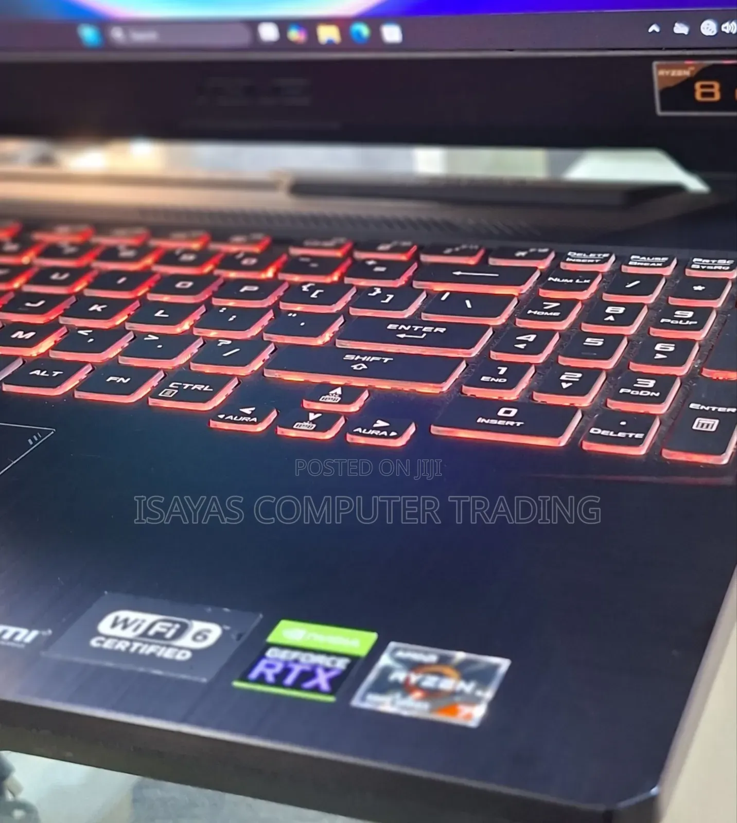 New Laptop Asus TUF Gaming A15 16GB AMD Ryzen 7 SSD 512GB