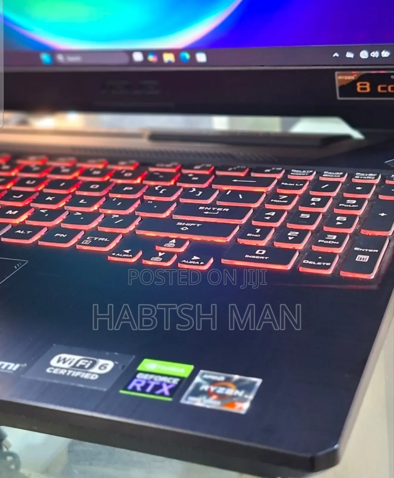 New Laptop Asus TUF Gaming A15 16GB AMD Ryzen 7 SSD 512GB