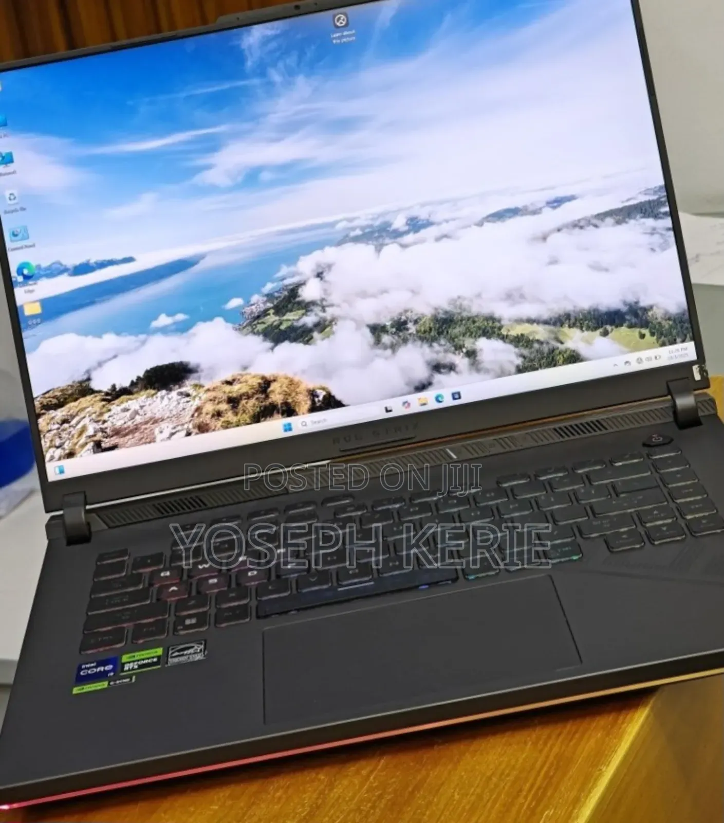 New Laptop Asus ROG Strix G16 G614 16GB Intel Core I9 SSD 1T