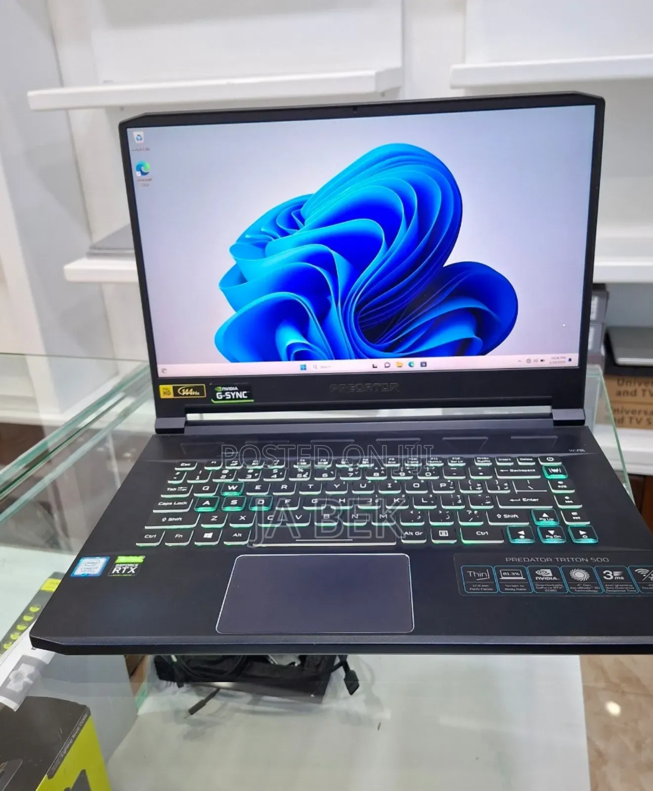 New Laptop Acer Predator Helios 300 16GB Intel Core I7 SSD 1T