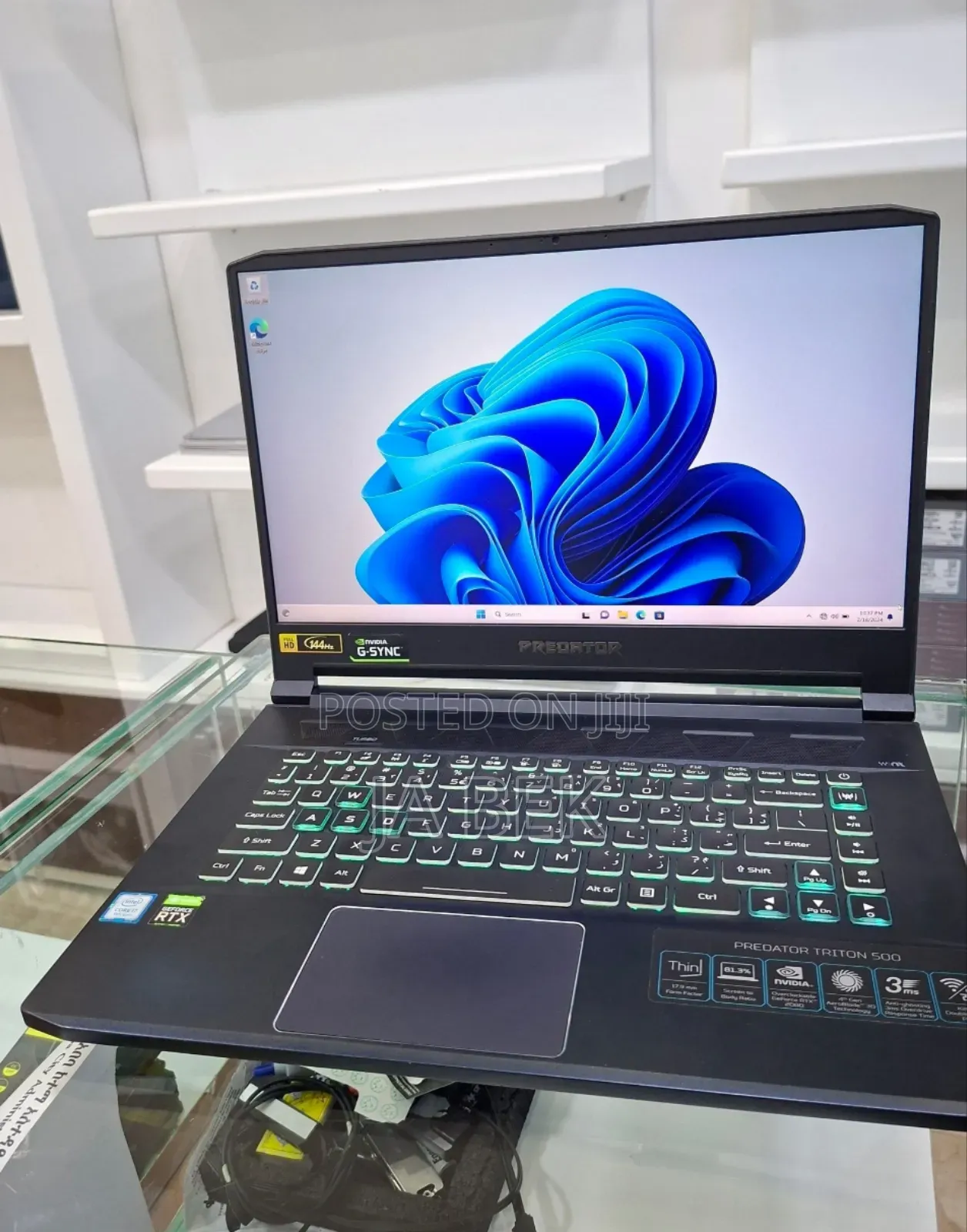 New Laptop Acer Predator Helios 300 16GB Intel Core I7 SSD 1T