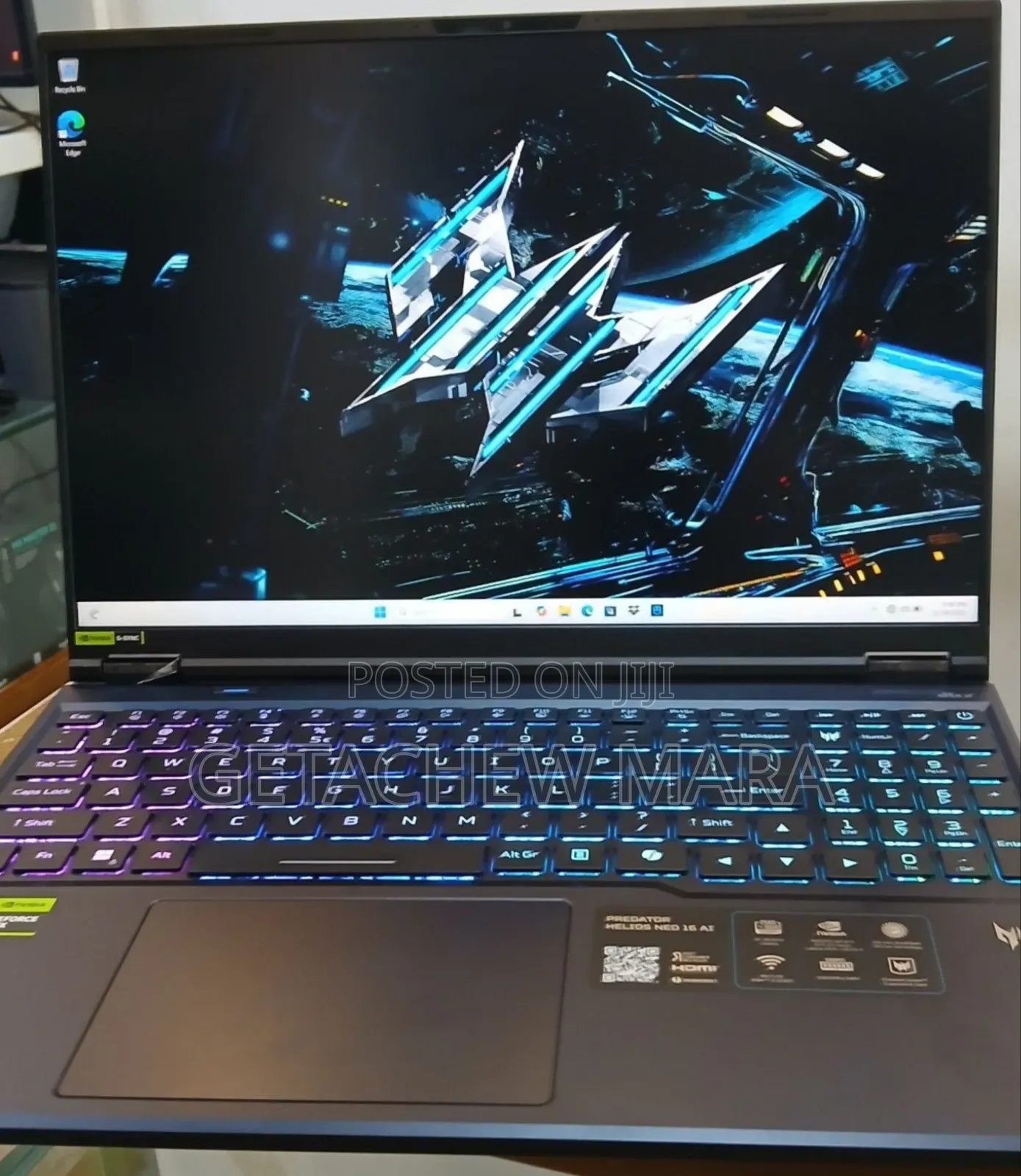 New Laptop Acer Predator Helios Neo 16 32GB Intel SSD 1T